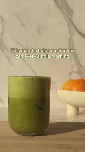 Matcha SuperLatte social video
